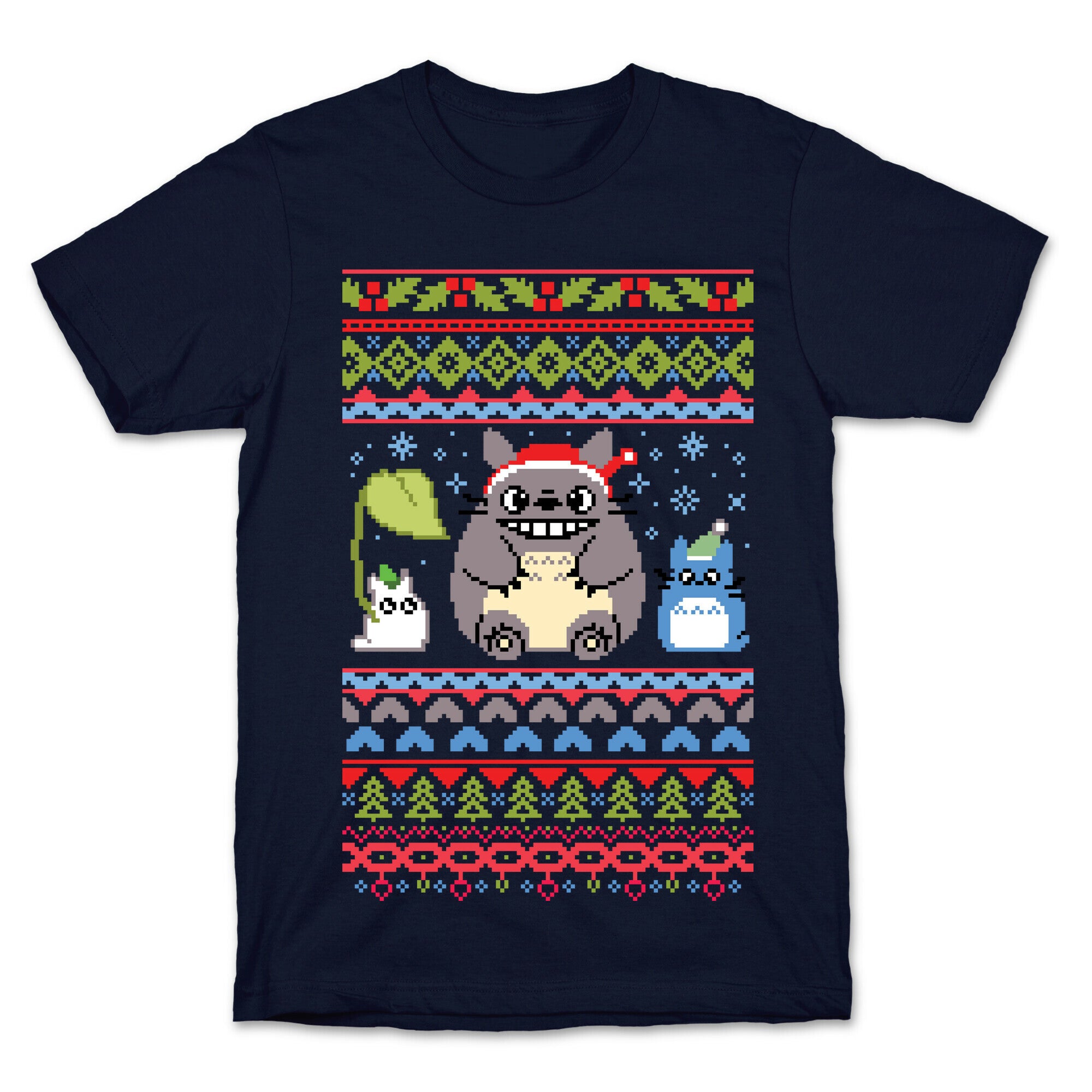 Totoro Ugly Christmas Sweater T-Shirt