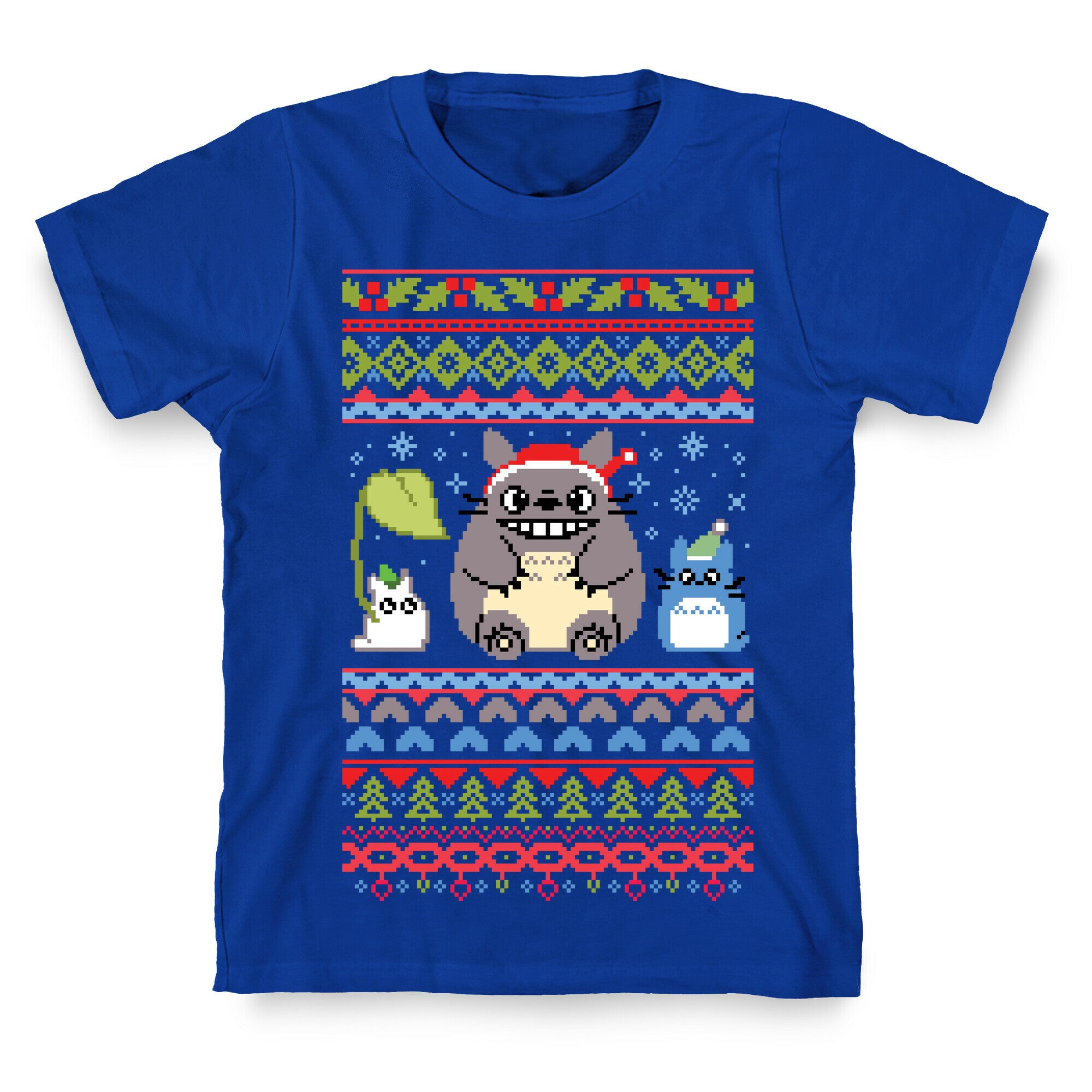 Totoro Ugly Christmas Sweater T-Shirt