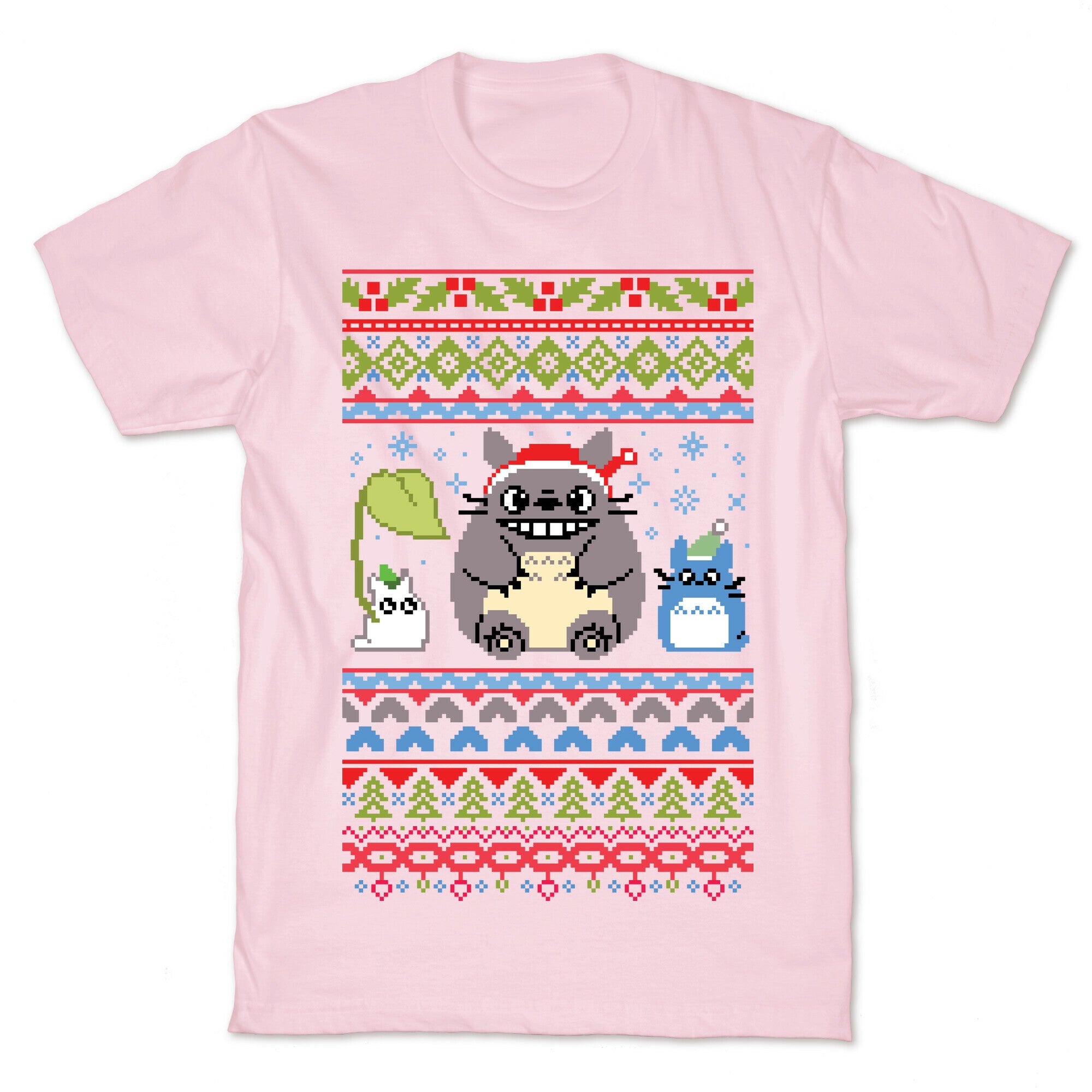 Totoro Ugly Christmas Sweater T-Shirt