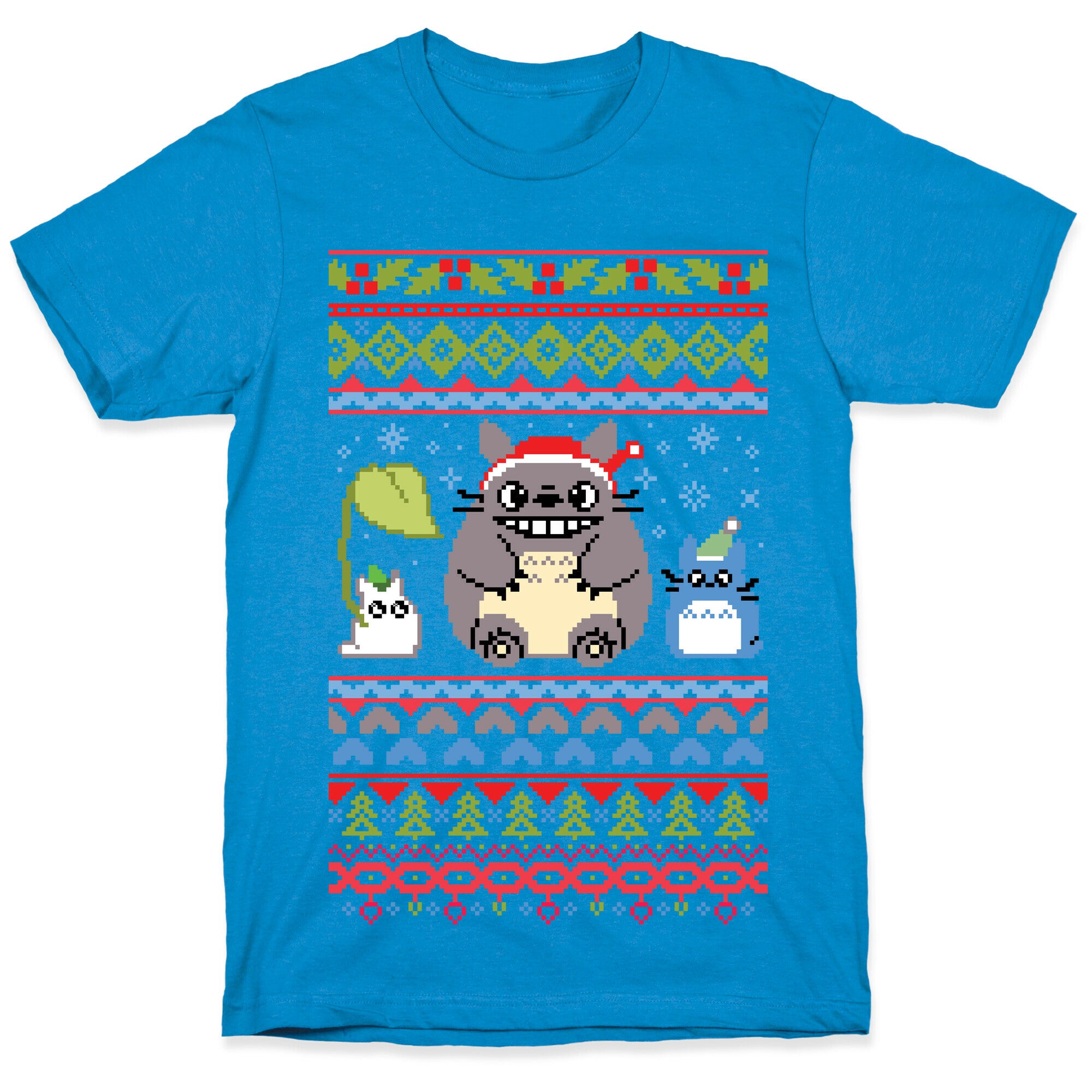 Totoro Ugly Christmas Sweater T-Shirt