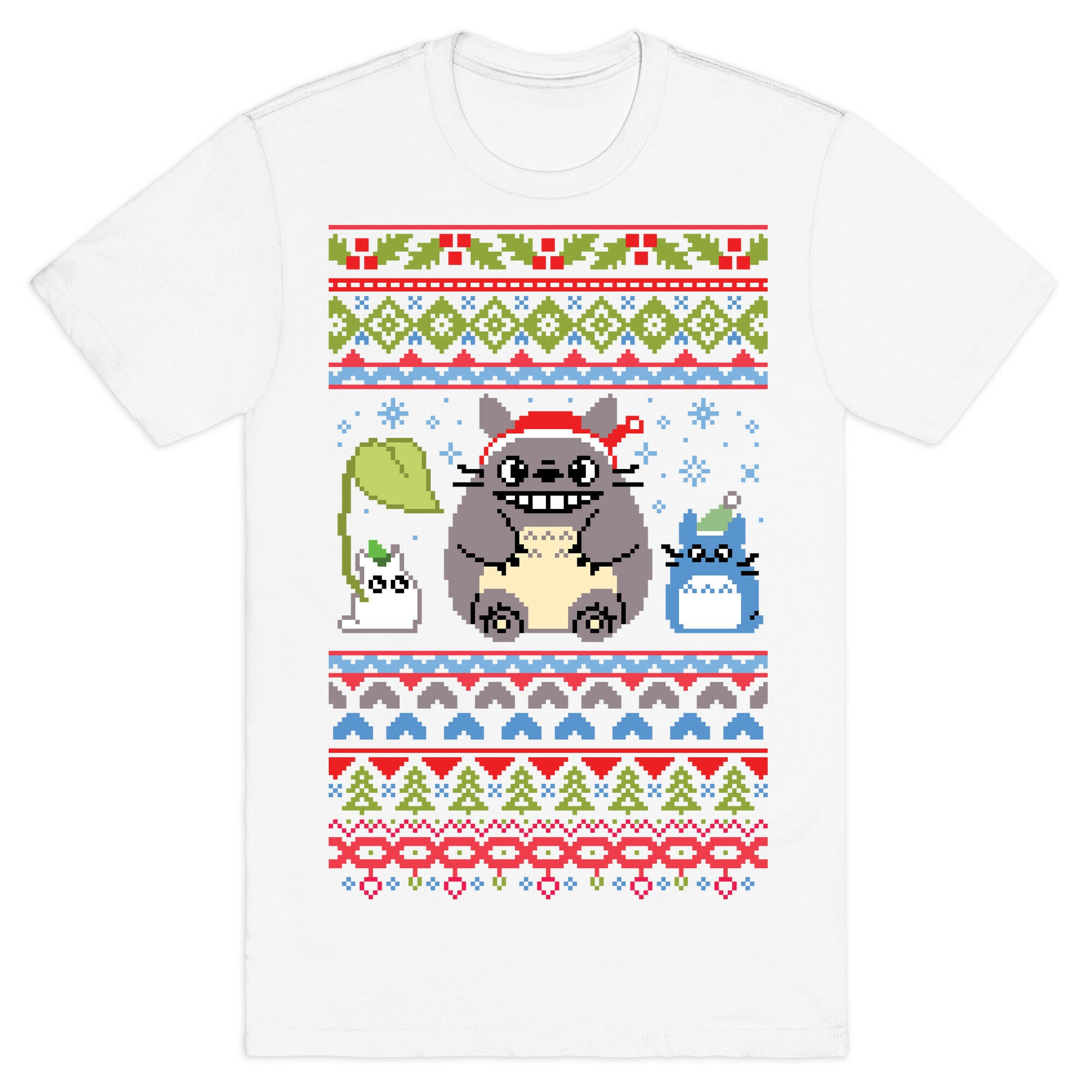 Totoro Ugly Christmas Sweater T-Shirt