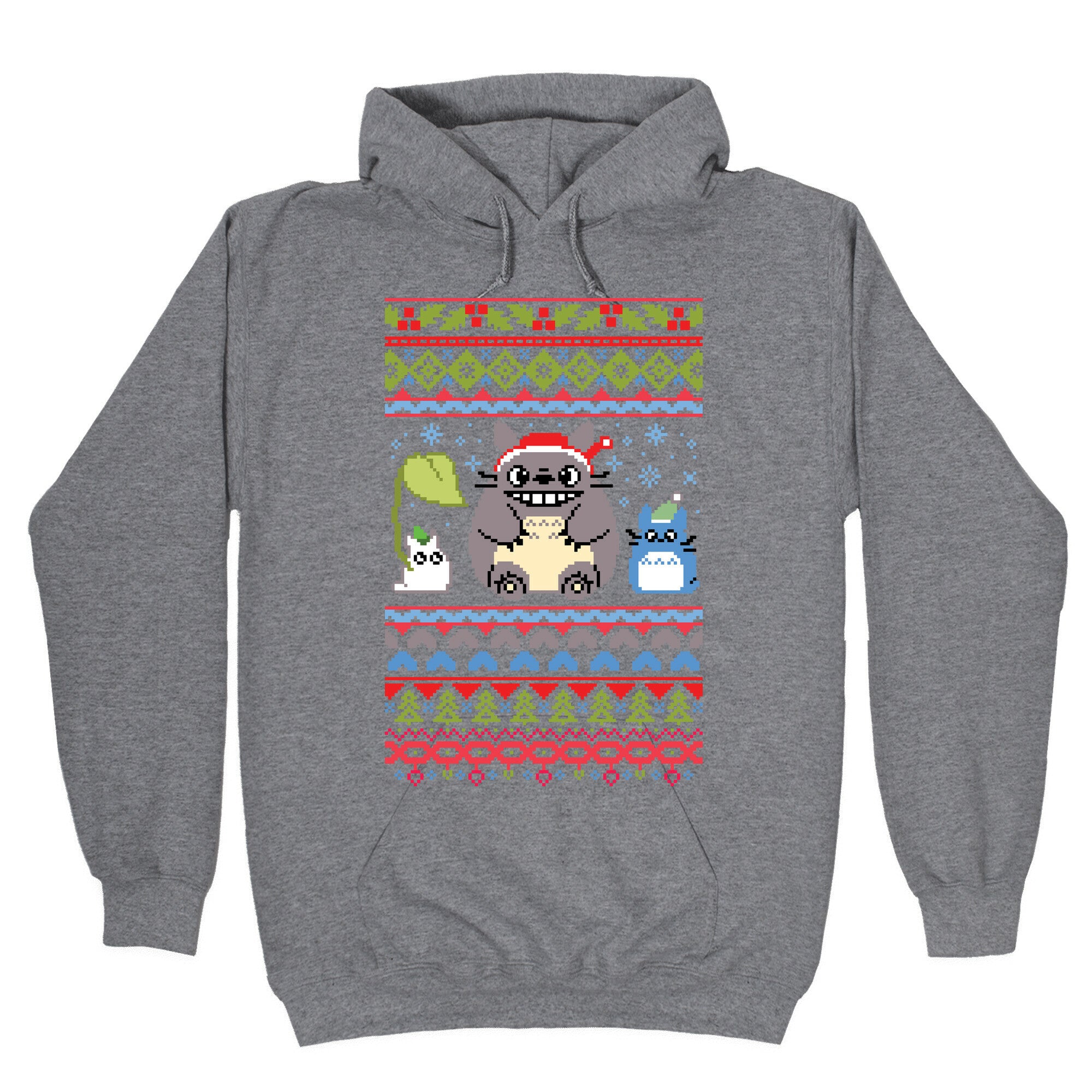 Totoro Ugly Christmas Sweater Hoodie