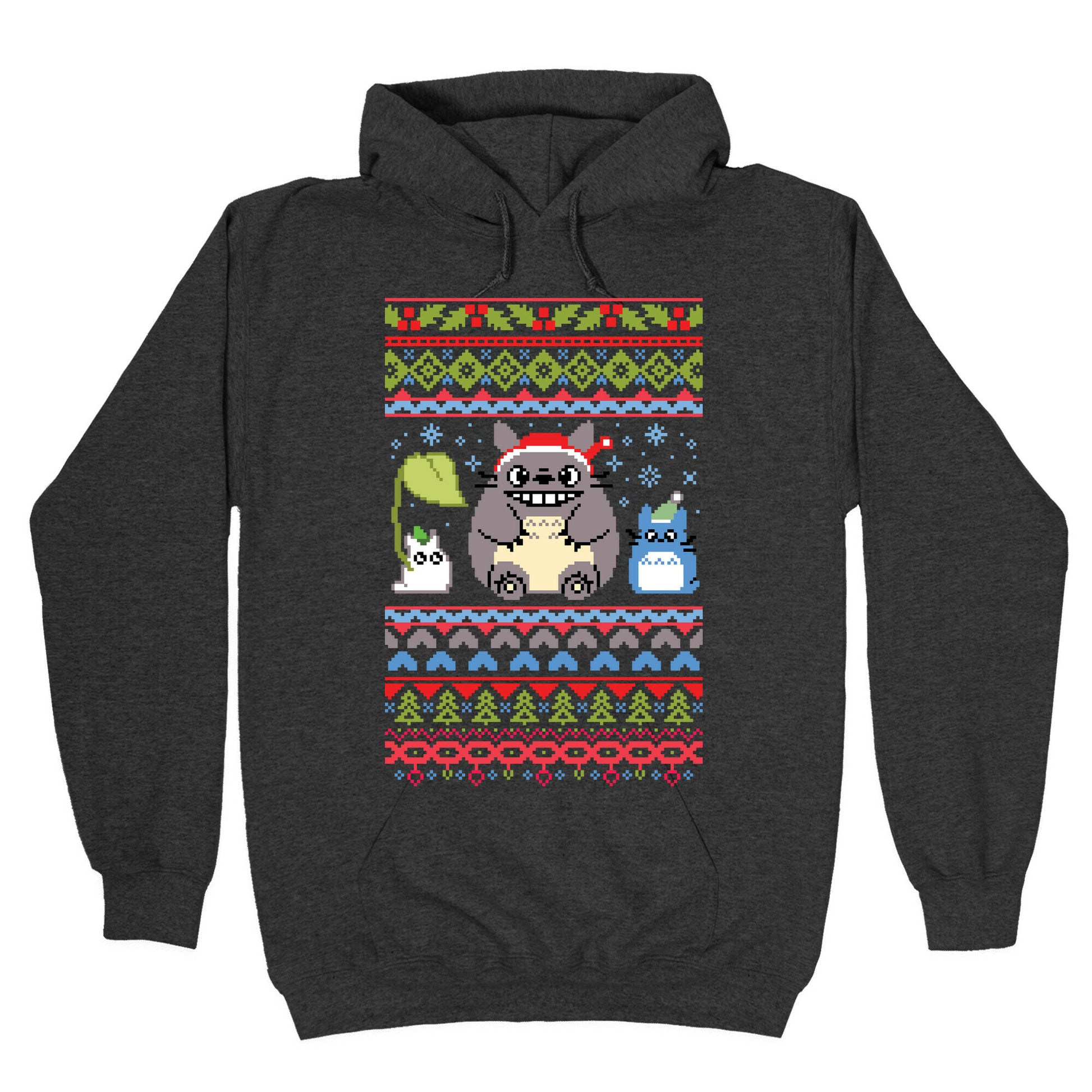 Totoro Ugly Christmas Sweater Hoodie