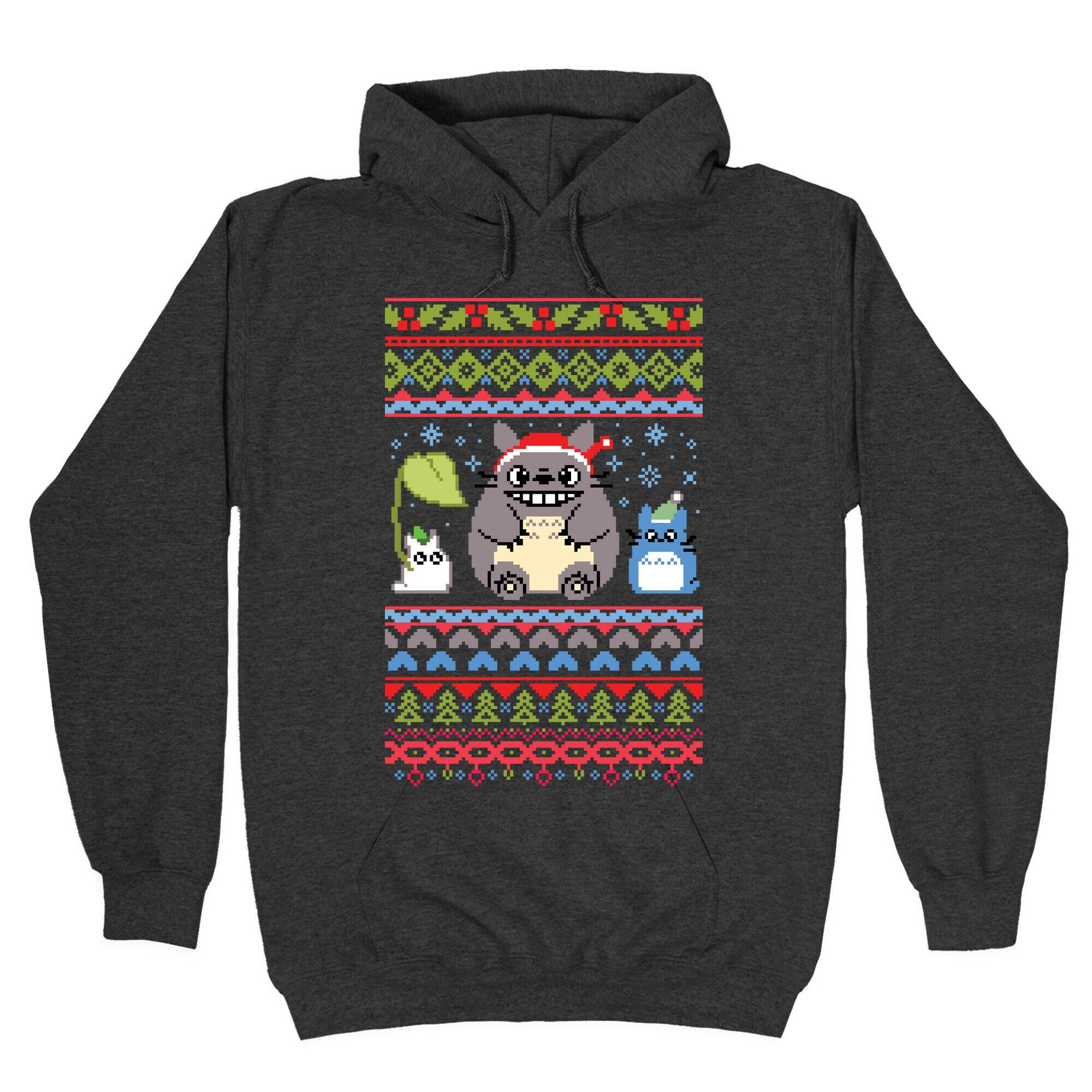 Totoro Ugly Christmas Sweater Hoodie