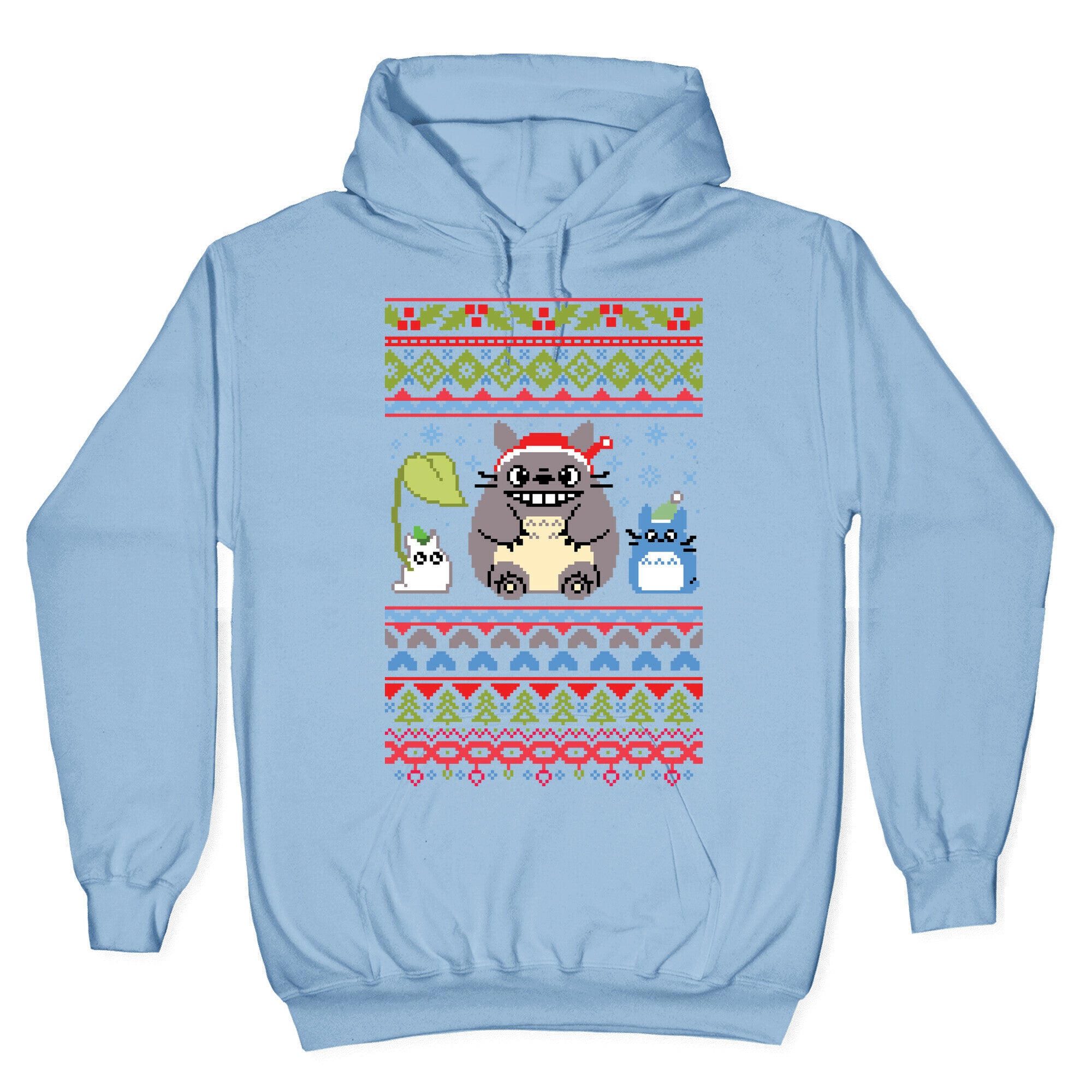 Totoro Ugly Christmas Sweater Hoodie