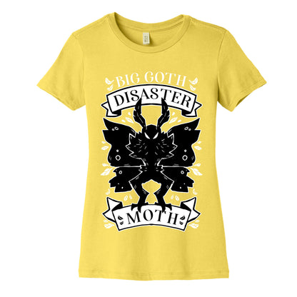 Big Goth Disaster Moth Women's Cotton Tee