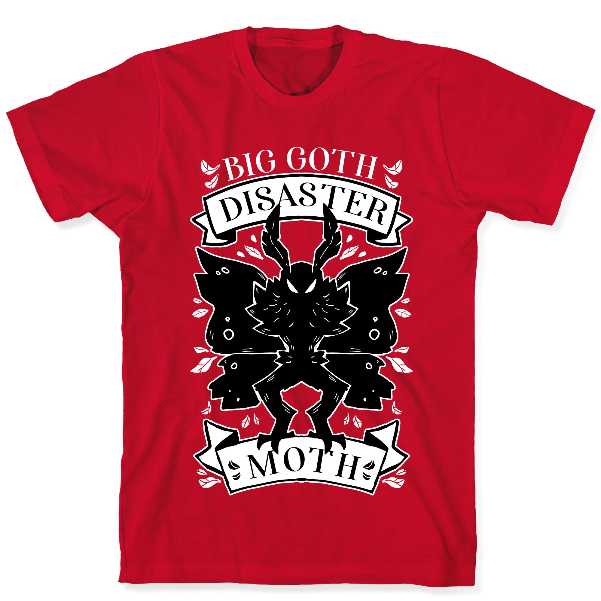 Big Goth Disaster Moth T-Shirt