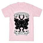 Big Goth Disaster Moth T-Shirt