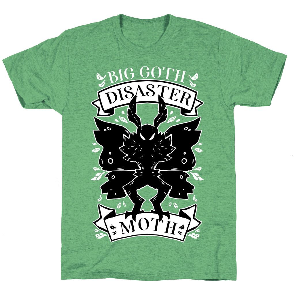 Big Goth Disaster Moth Unisex Triblend Tee