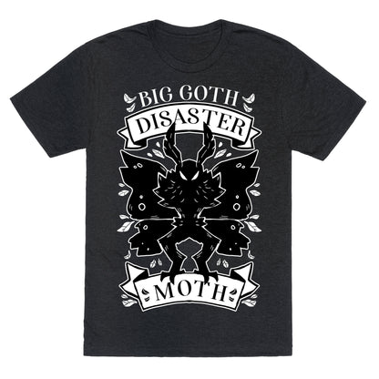Big Goth Disaster Moth Unisex Triblend Tee