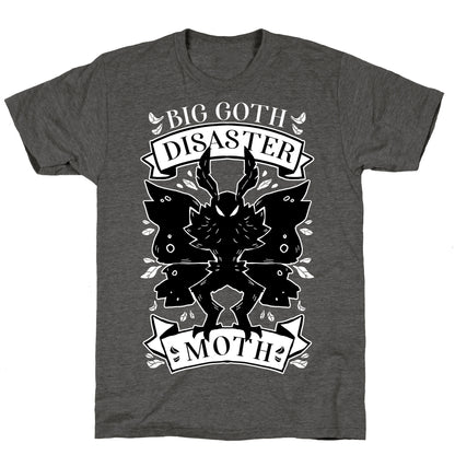 Big Goth Disaster Moth Unisex Triblend Tee