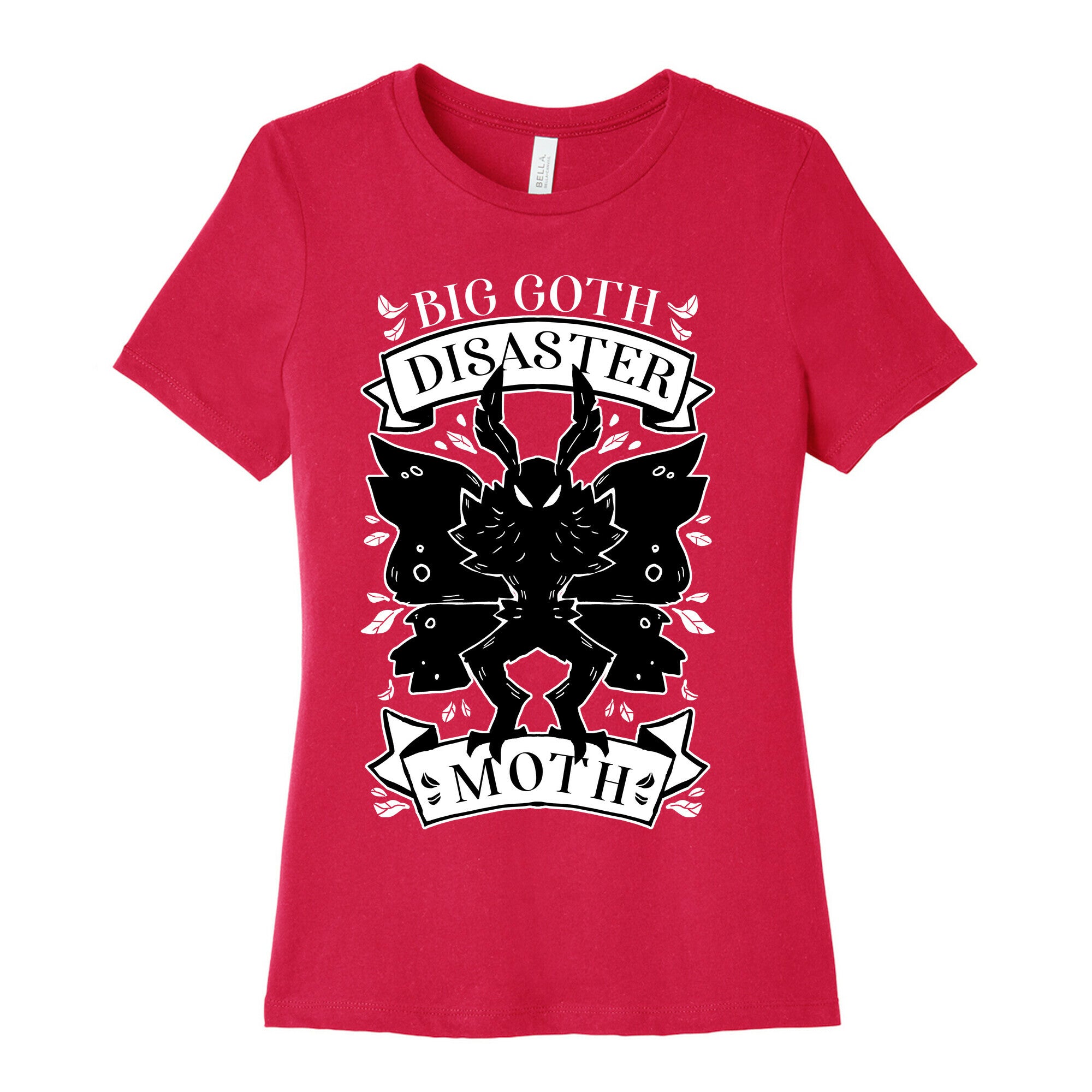 Big Goth Disaster Moth Women's Cotton Tee