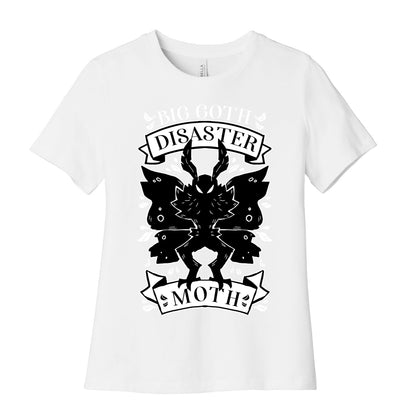 Big Goth Disaster Moth Women's Cotton Tee