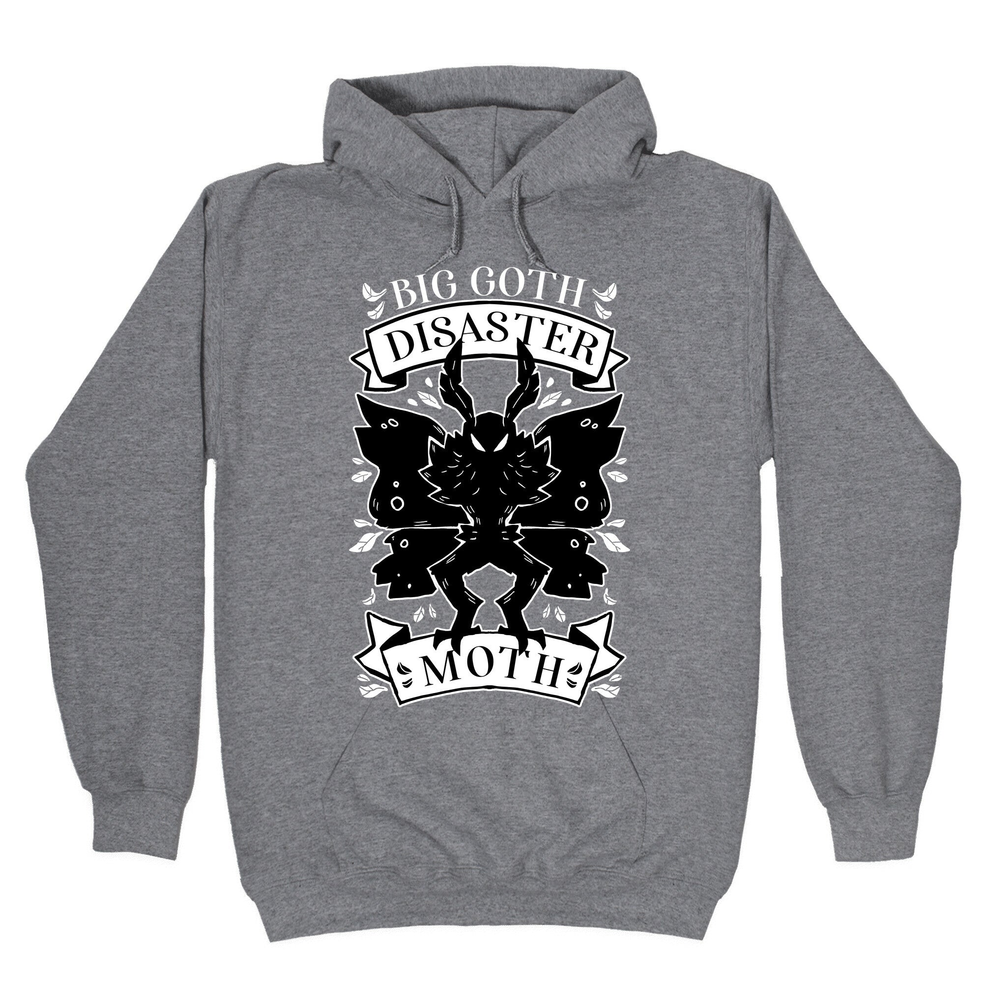 Big Goth Disaster Moth Hoodie