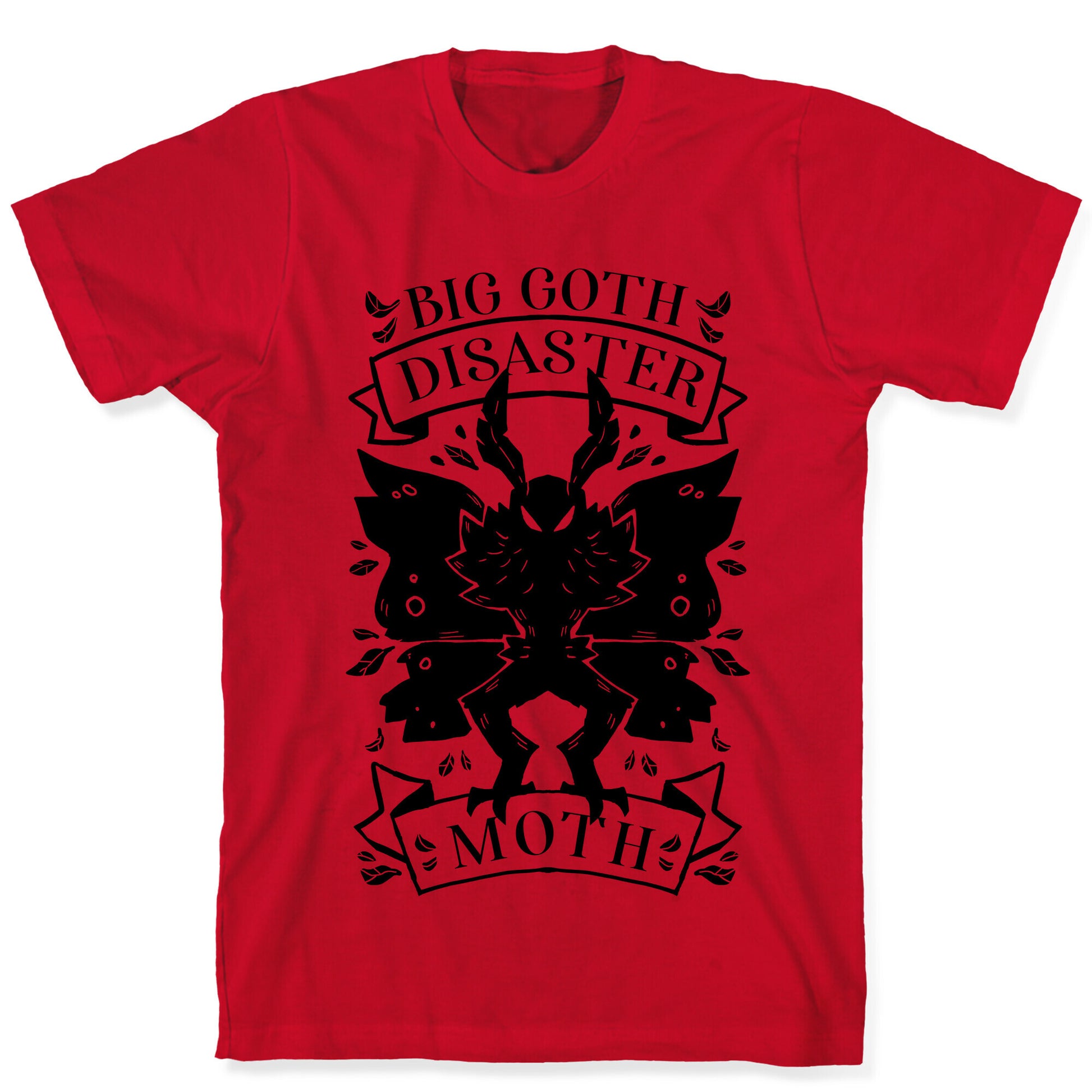 Big Goth Disaster Moth T-Shirt