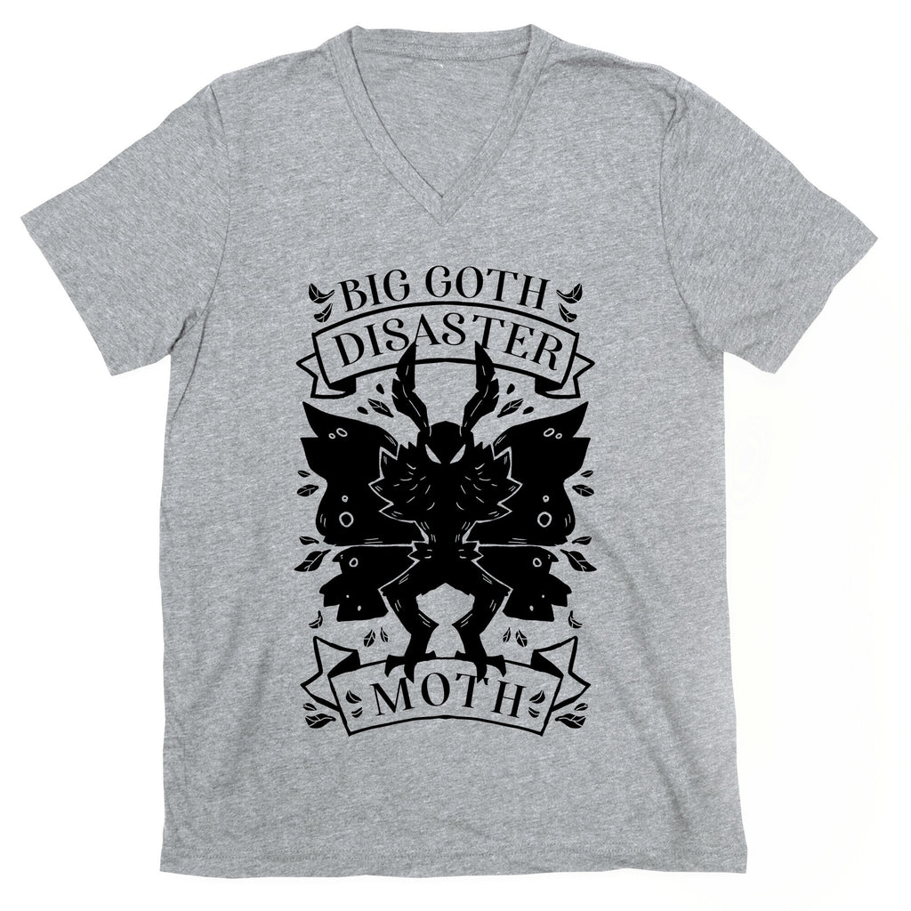 Big Goth Disaster Moth V-Neck