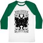Big Goth Disaster Moth Baseball Tee