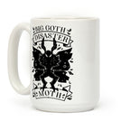 Big Goth Disaster Moth Coffee Mug