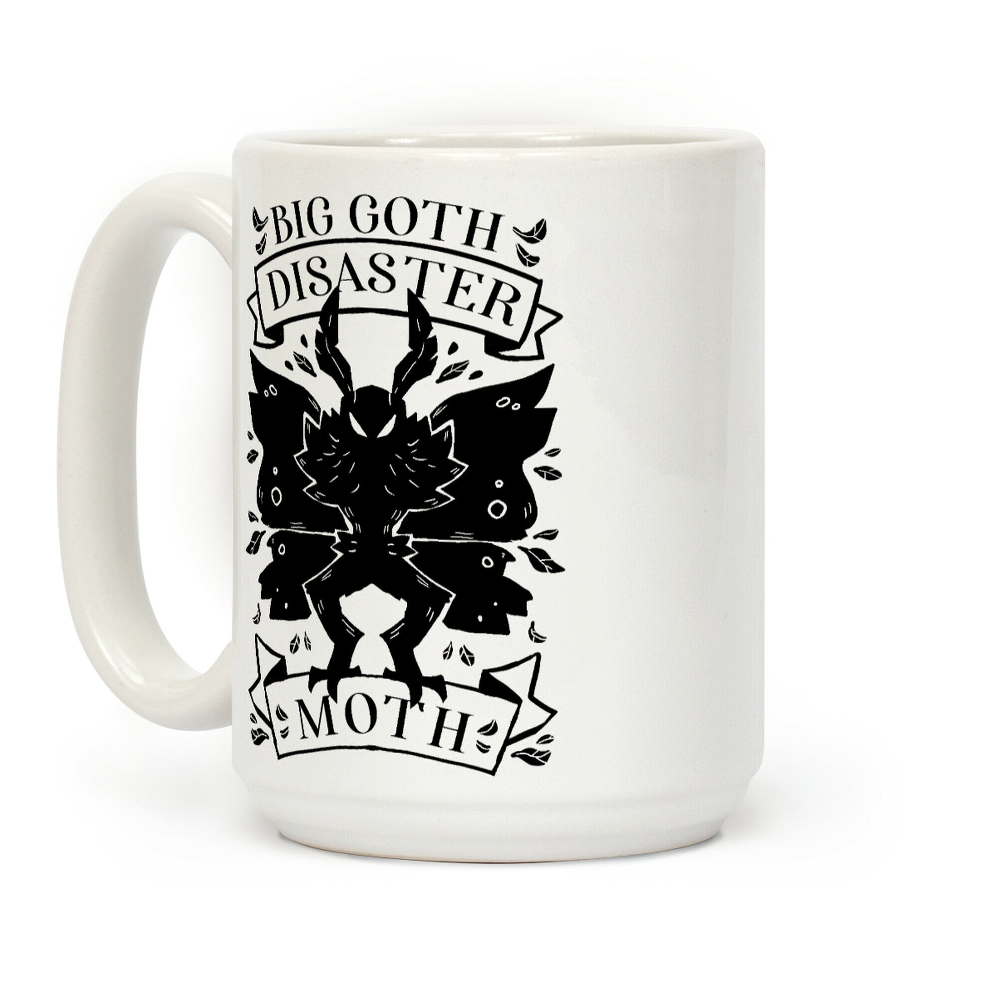 Big Goth Disaster Moth Coffee Mug