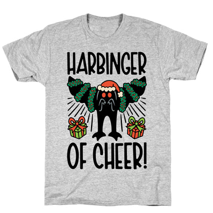 Harbinger of Cheer Mothman Parody T-Shirt