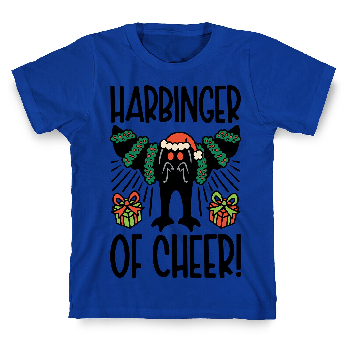 Harbinger of Cheer Mothman Parody T-Shirt