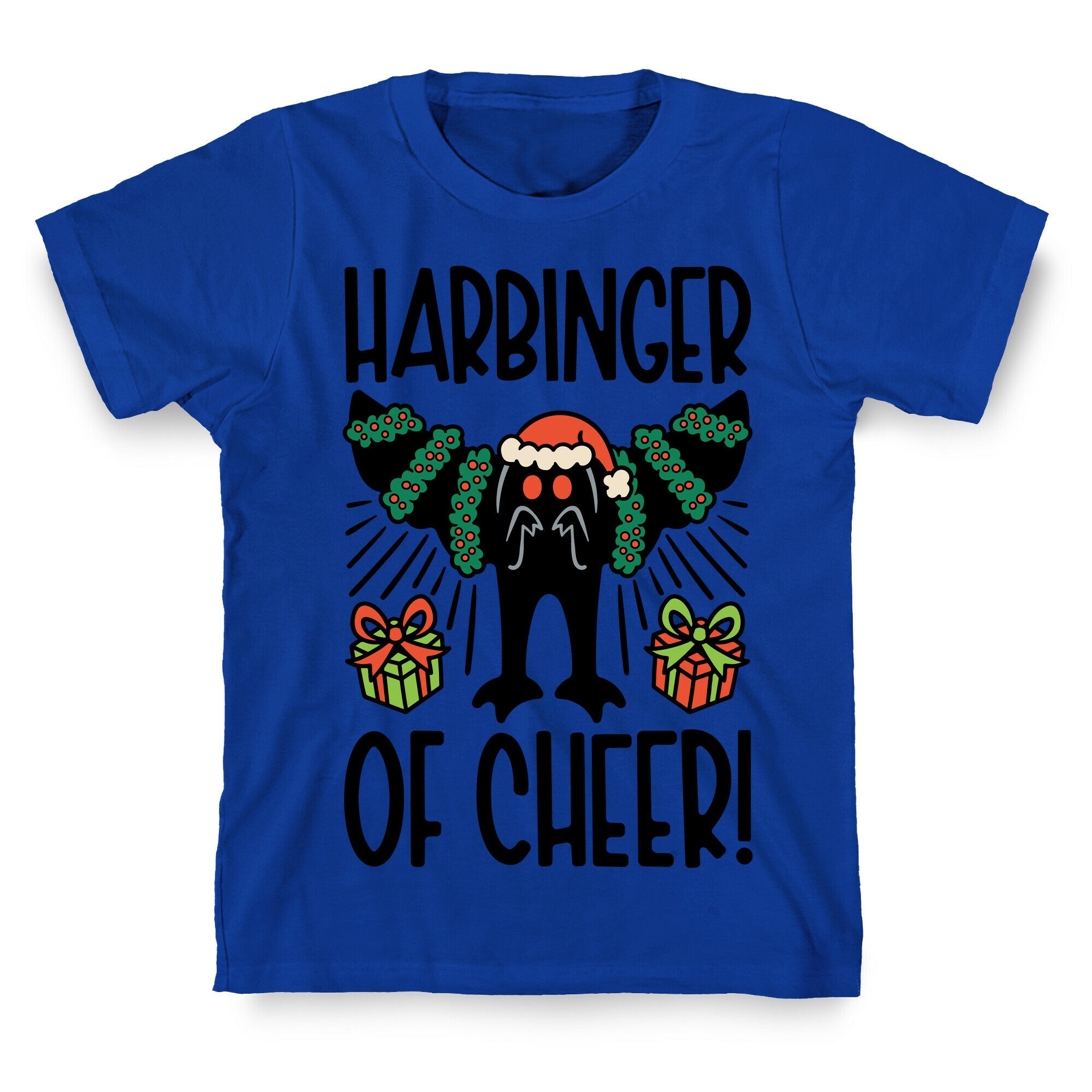 Harbinger of Cheer Mothman Parody T-Shirt