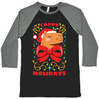 Cappy Holidays Baseball Tee