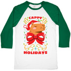Cappy Holidays Baseball Tee