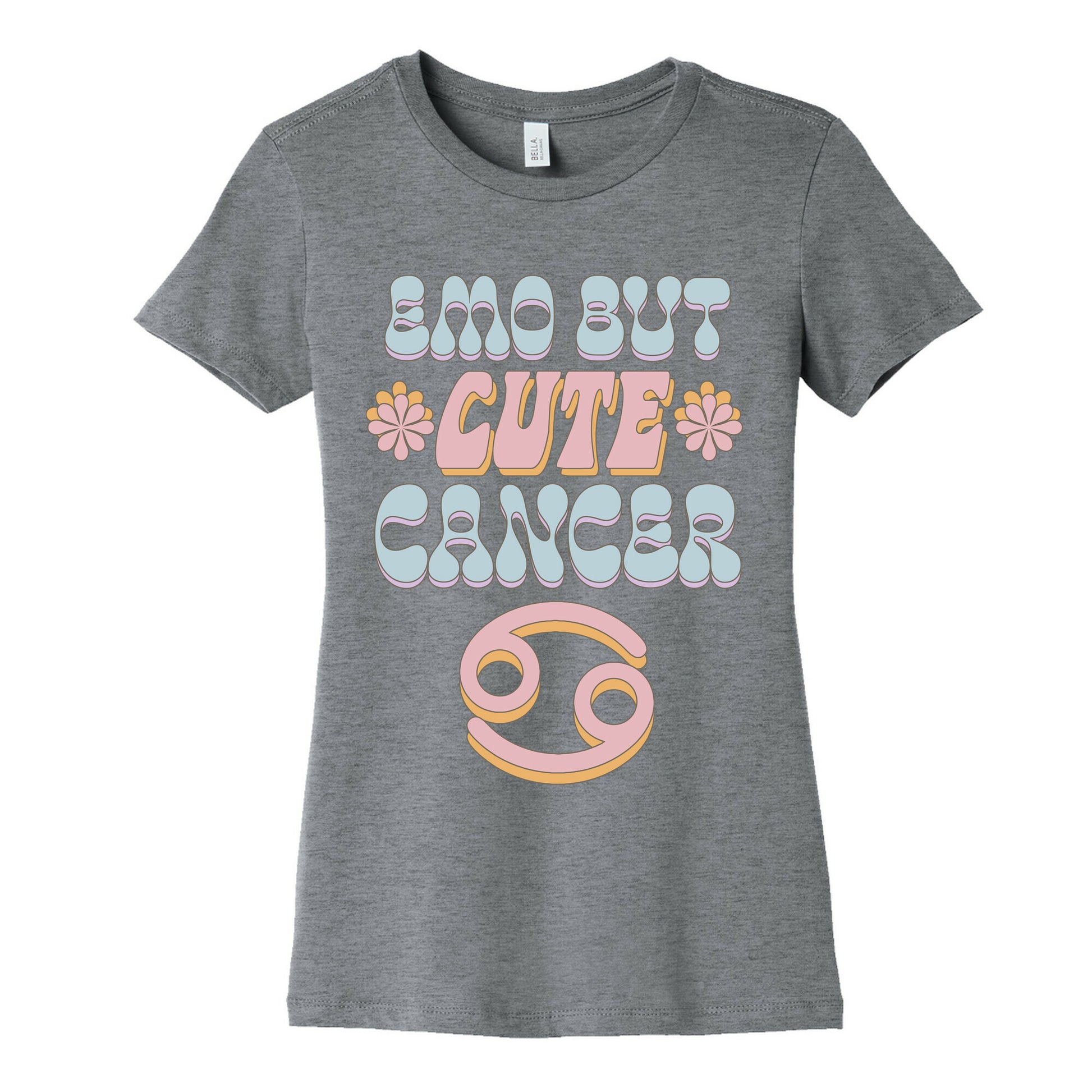 Emo But Cute Cancer Women's Cotton Tee