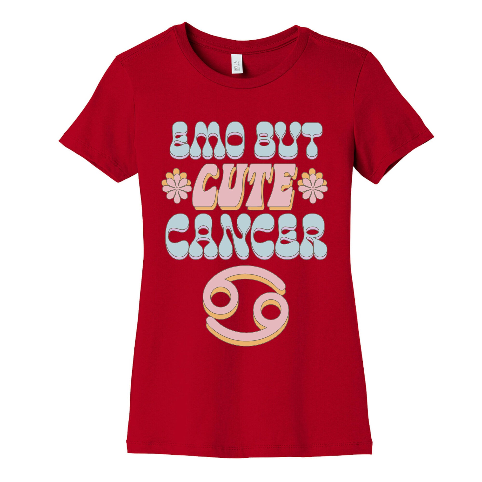 Emo But Cute Cancer Women's Cotton Tee
