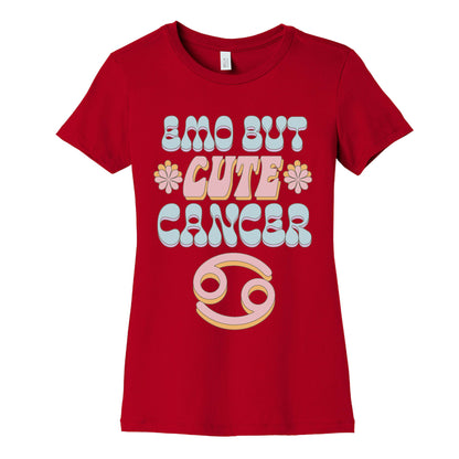 Emo But Cute Cancer Women's Cotton Tee