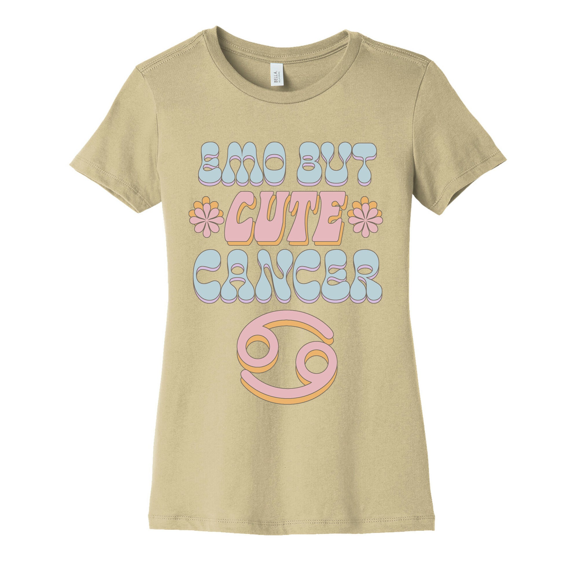 Emo But Cute Cancer Women's Cotton Tee