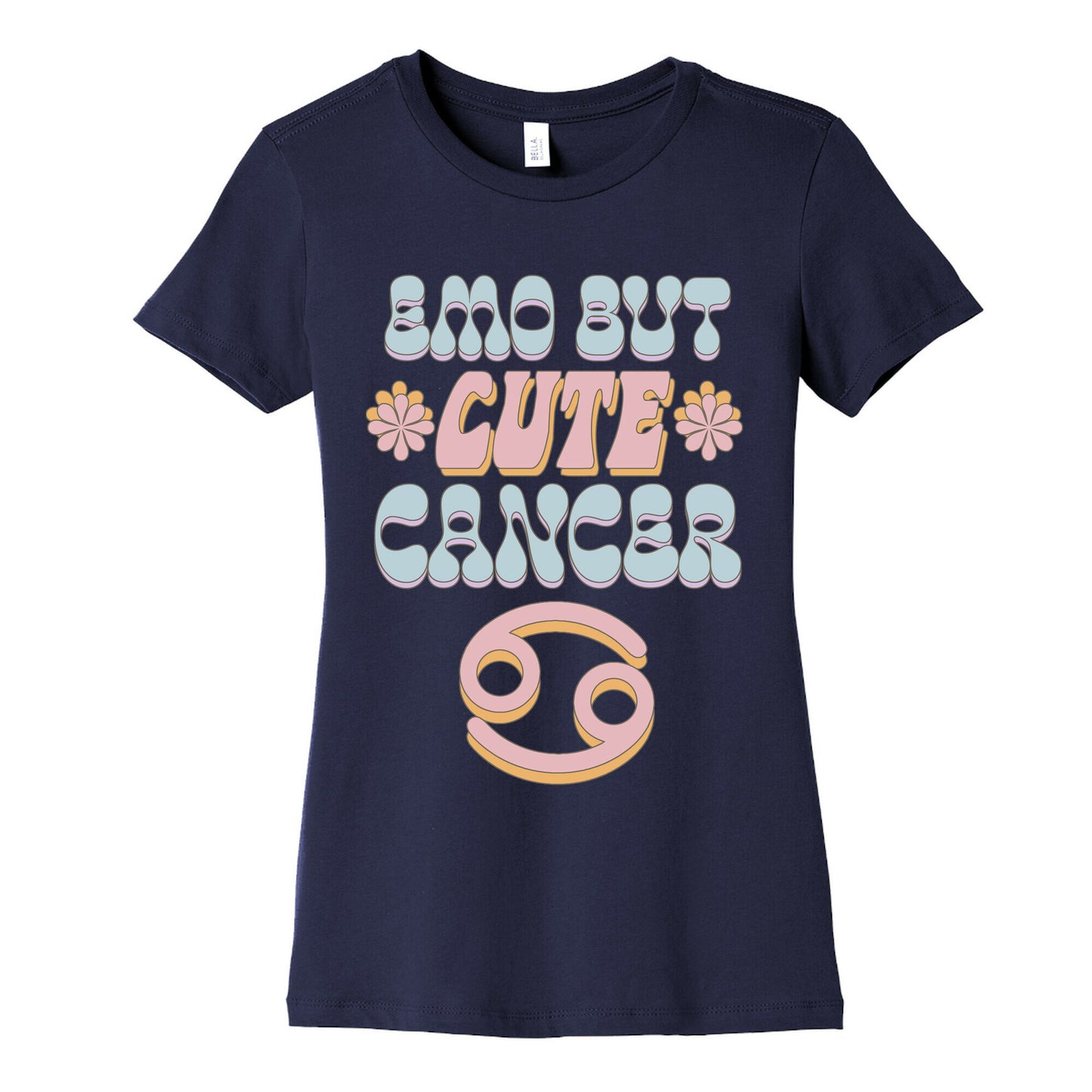 Emo But Cute Cancer Women's Cotton Tee