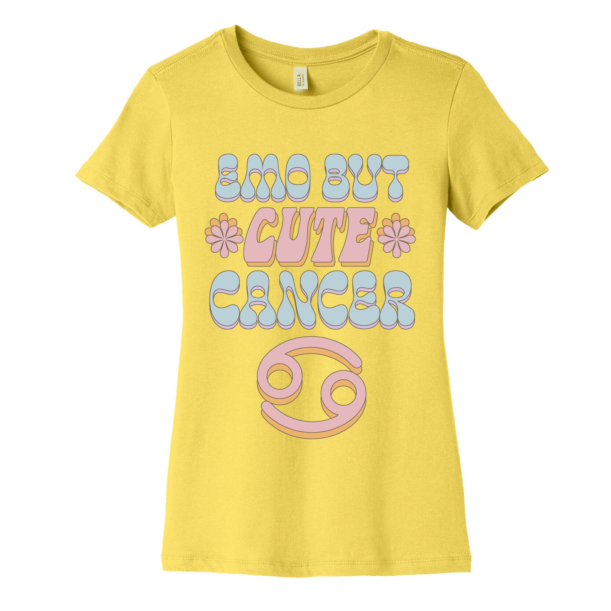 Emo But Cute Cancer Women's Cotton Tee