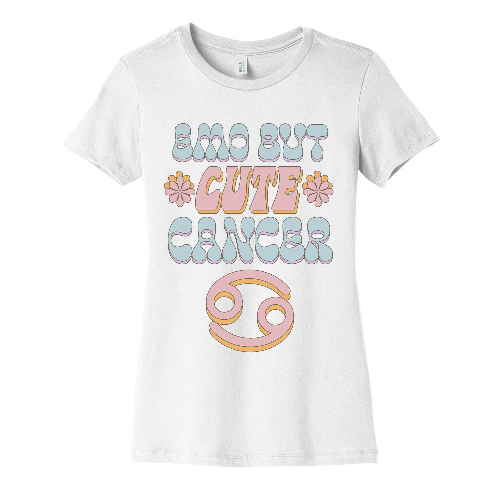 Emo But Cute Cancer Women's Cotton Tee
