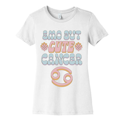 Emo But Cute Cancer Women's Cotton Tee