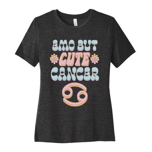 Emo But Cute Cancer Women's Cotton Tee