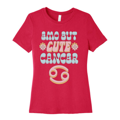 Emo But Cute Cancer Women's Cotton Tee