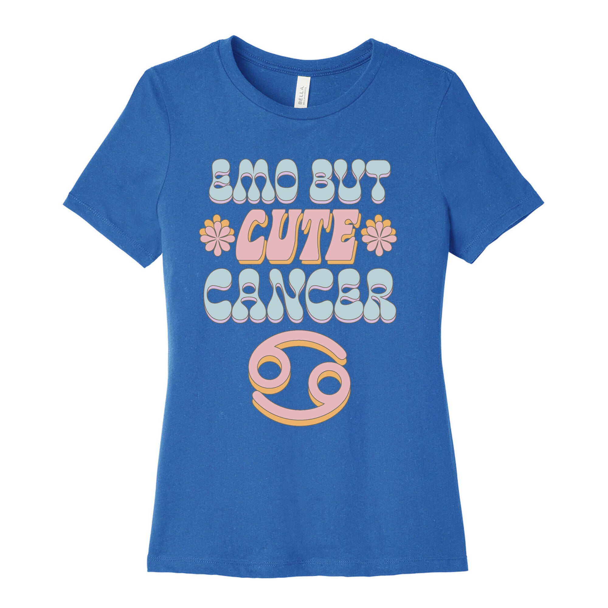 Emo But Cute Cancer Women's Cotton Tee