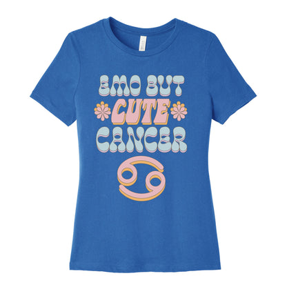 Emo But Cute Cancer Women's Cotton Tee