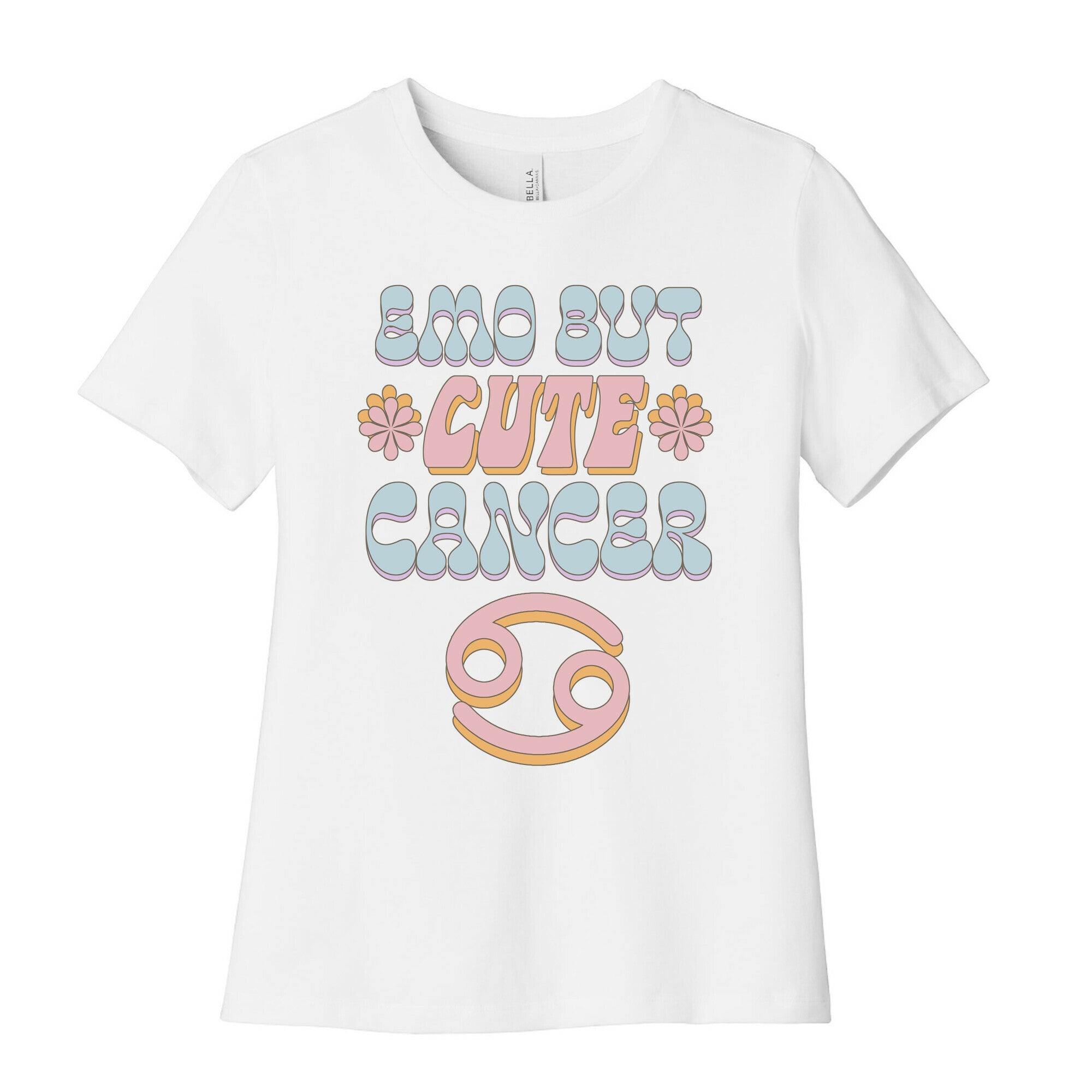 Emo But Cute Cancer Women's Cotton Tee