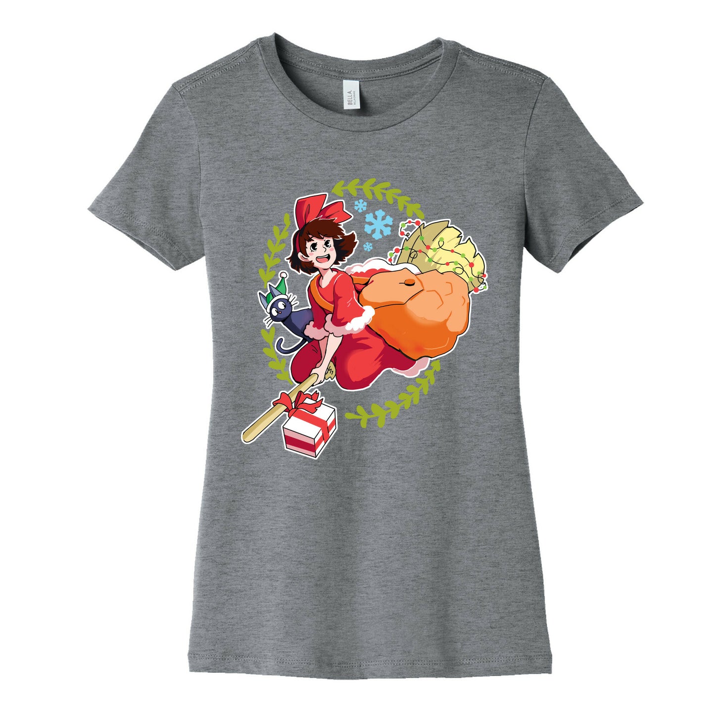 Kiki's Christmas Gift Delivery Women's Cotton Tee