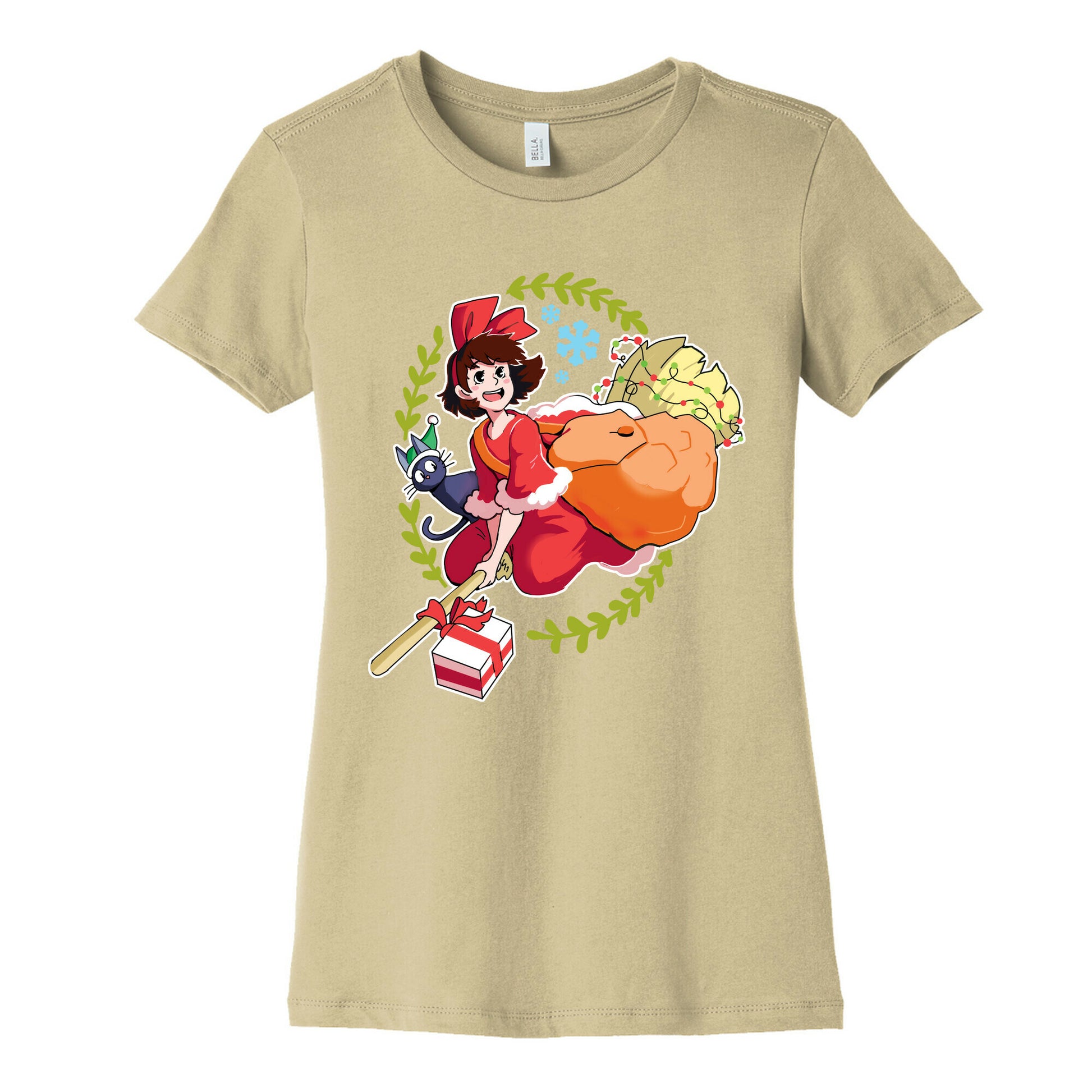 Kiki's Christmas Gift Delivery Women's Cotton Tee