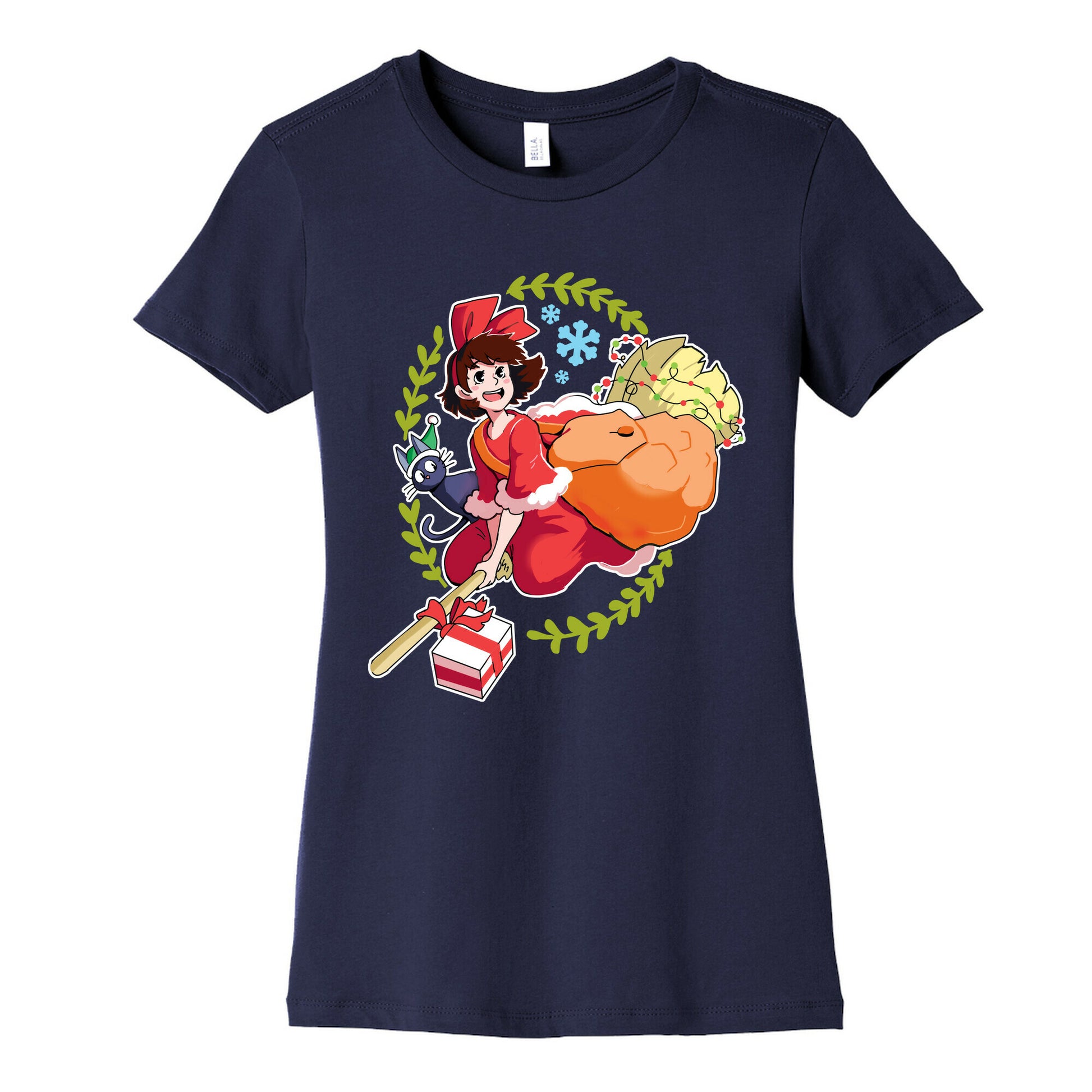 Kiki's Christmas Gift Delivery Women's Cotton Tee