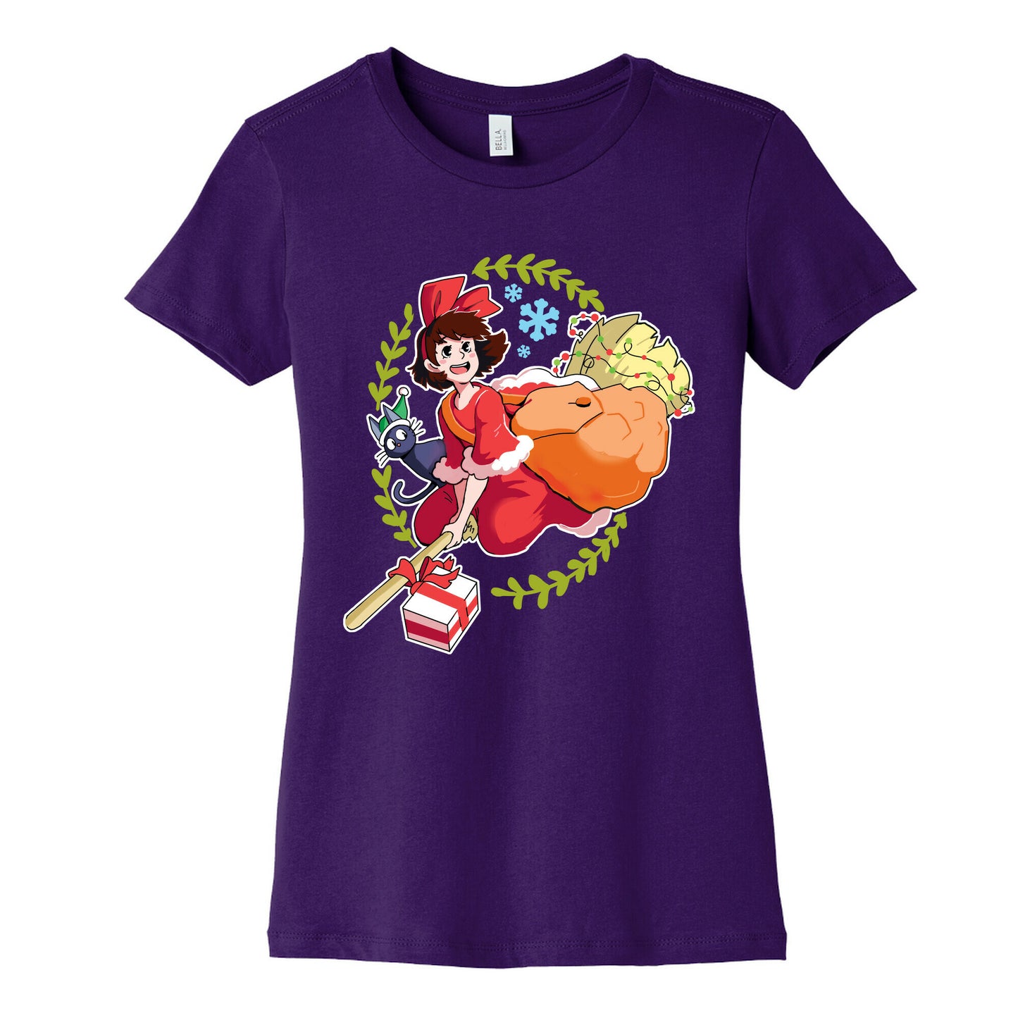 Kiki's Christmas Gift Delivery Women's Cotton Tee