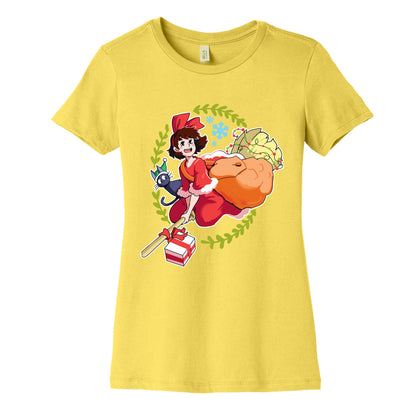 Kiki's Christmas Gift Delivery Women's Cotton Tee