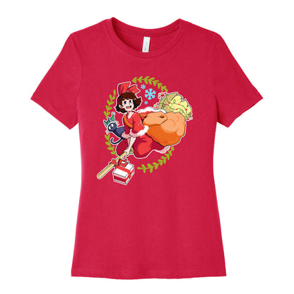 Kiki's Christmas Gift Delivery Women's Cotton Tee