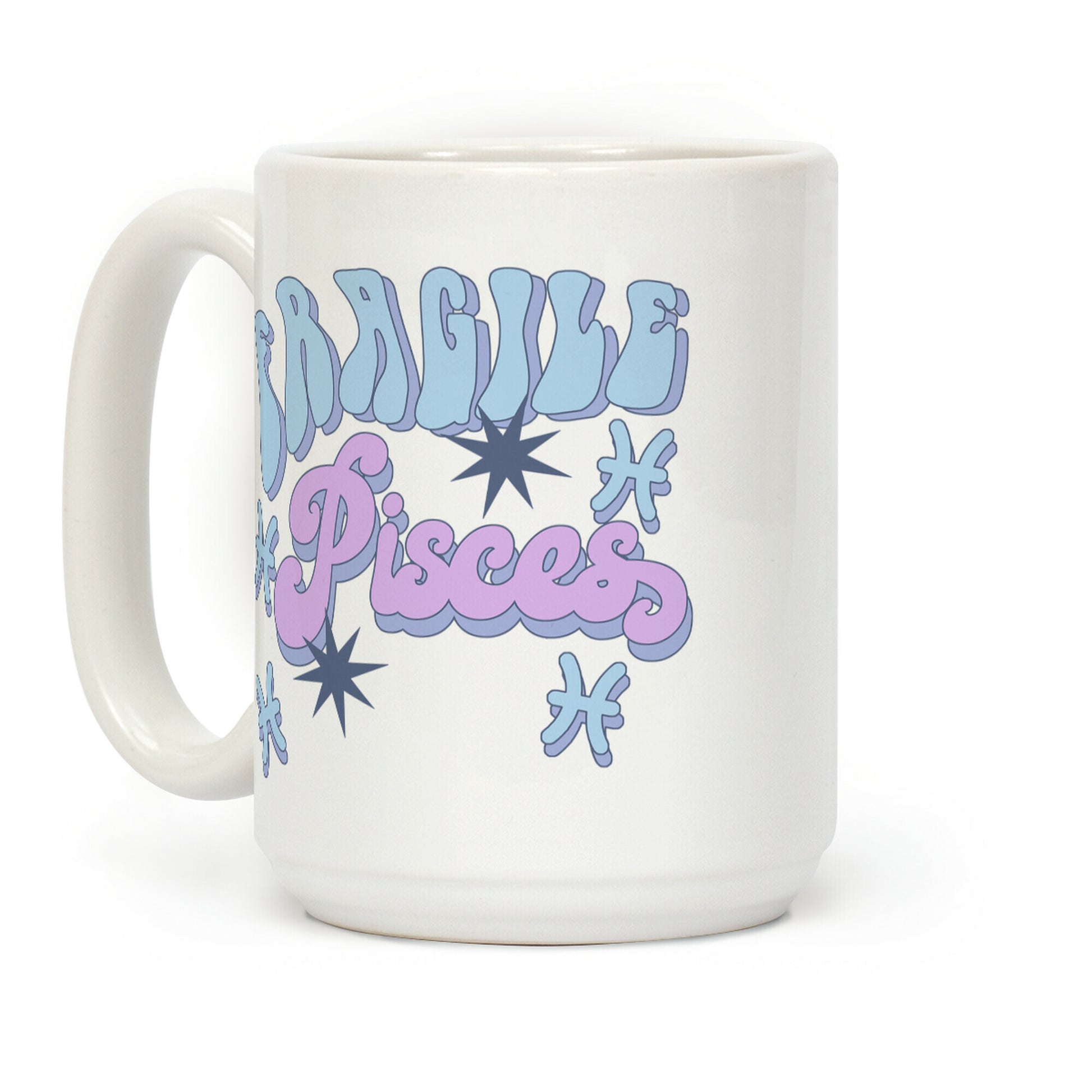 Fragile Pisces Coffee Mug