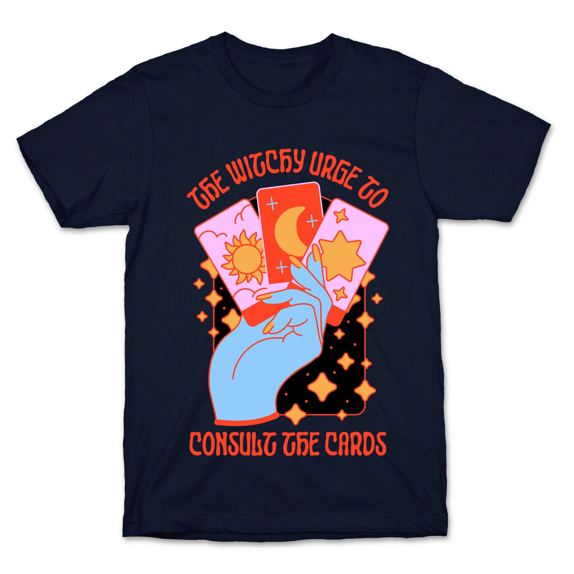 The Witchy Urge To Consult The Cards  T-Shirt