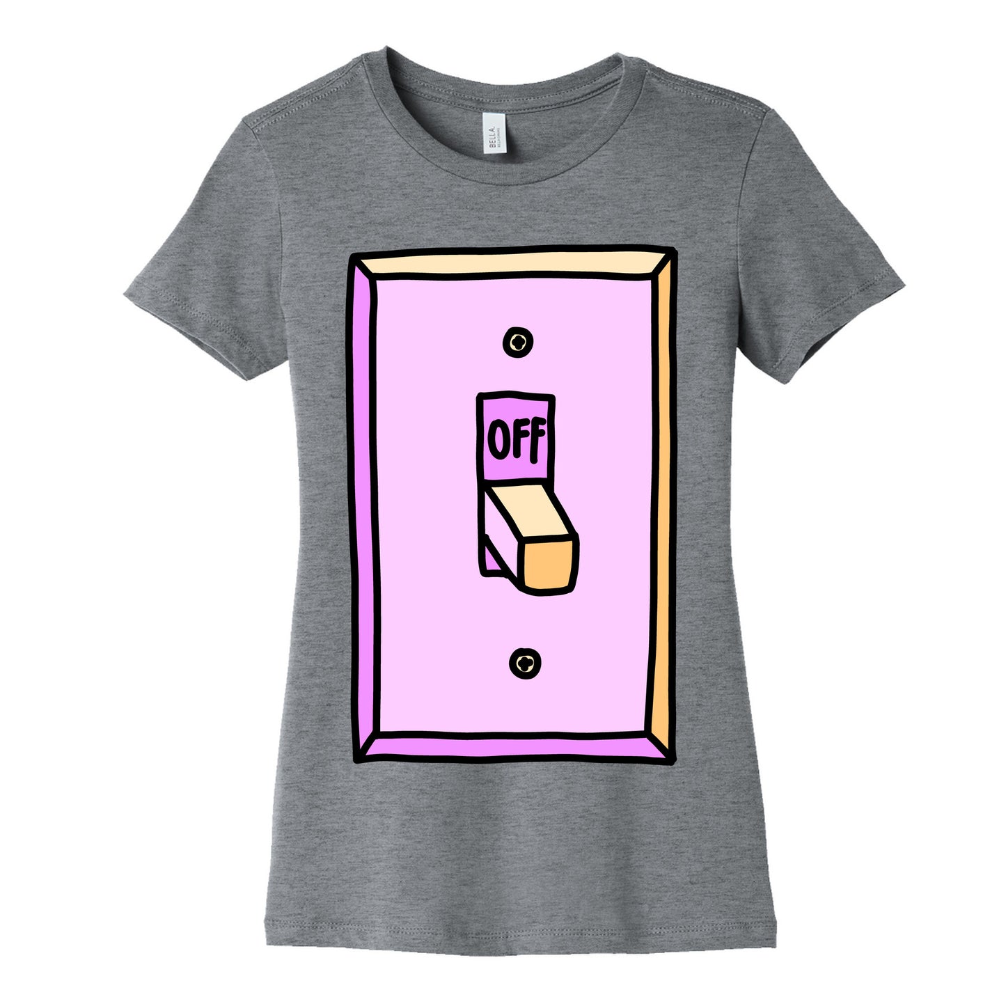 Off Light Switch Women's Cotton Tee